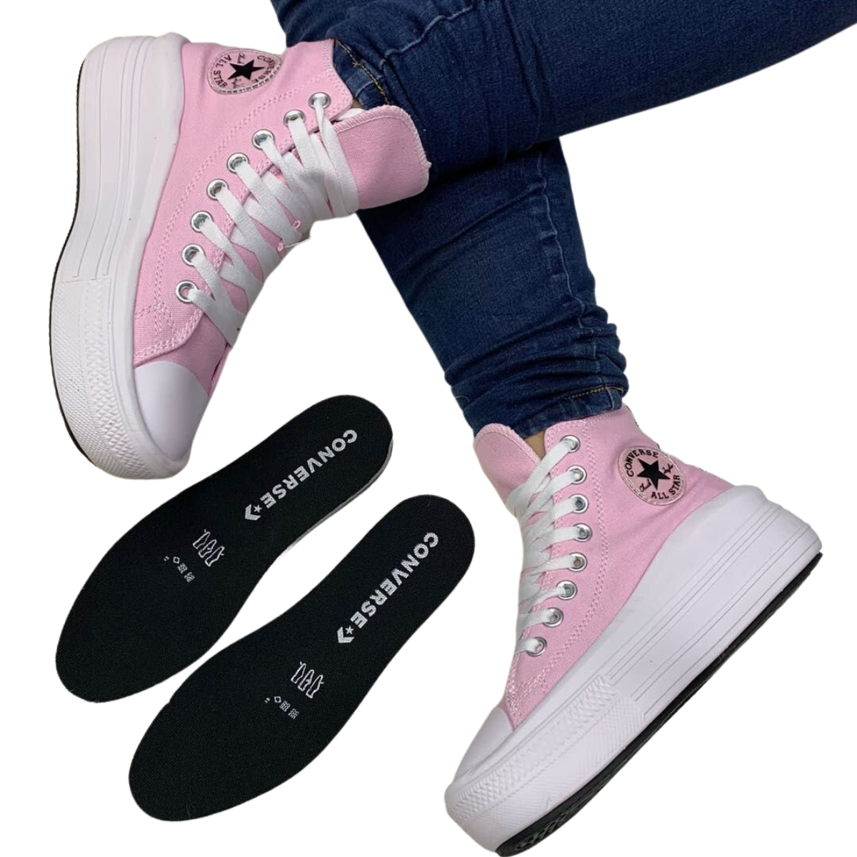 TENIS CONVERSE PLATAFORMA PARA MUJER